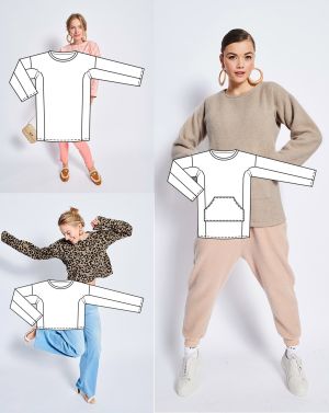 Top en jersey n° 3 | Burda Easy n°5 Sep-Oct/2023