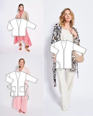 Manteau en loden n° 4 | Burda Easy n°5 Sep-Oct/2023