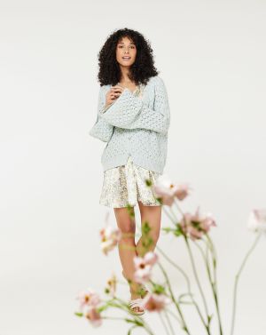 Gilet aux manches extra larges #08 | Burda Mailles n°21 - 2023