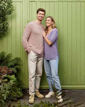Pullover homme avec un point en relief #14 | Burda Mailles n°21 - 2023