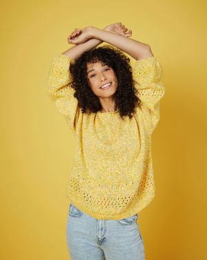 Pullover avec du point ajour #17 | Burda Mailles n°21 - 2023