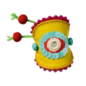 Bracelet Ethnique en cuir de Burda Style Juillet 2016