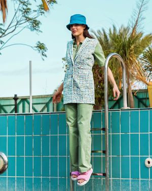 Gilet en tissu bouclette n°101 | Burda Style 04/23