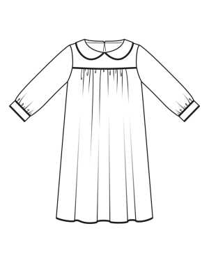 Robe baby-doll en soie n°105 | Burda Style 04/23