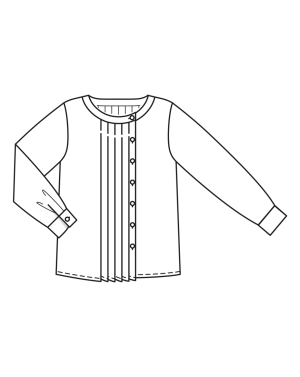Chemisier en viscose n°108 | Burda Style 04/23