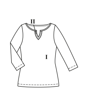 Top en jersey n°112 | Burda Style 04/23