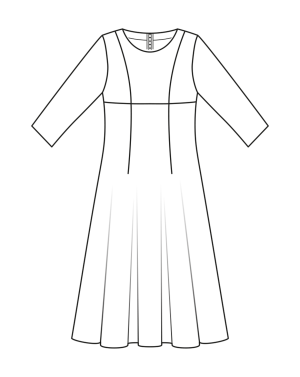 Robe en soie n°117 | Burda Style 04/23