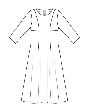 Robe en soie n°117 | Burda Style 04/23