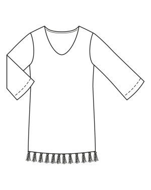 Pull-over en maille n°123 | Burda Style 04/23