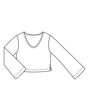 Top en jersey n°124 | Burda Style 04/23