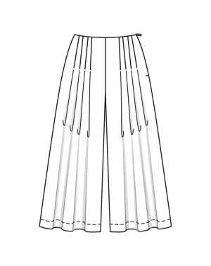 Pantalon en viscose n°125 | Burda Style 04/23