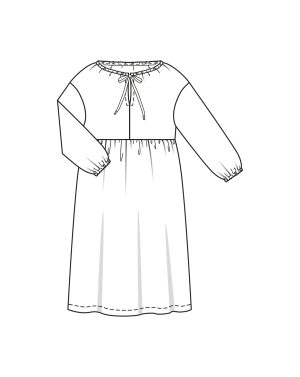 Robe en coton n°101 | Burda Style 06/23