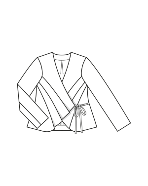 Veste en sergé de laine n°112 | Burda Style 06/23