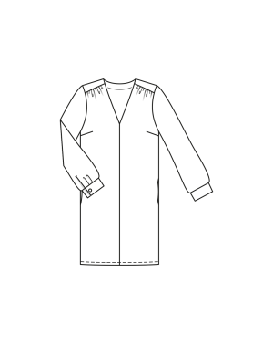Robe en viscose n°119 | Burda Style 10/23