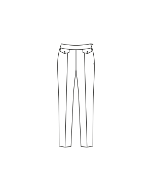 Pantalon en Denim n°122 | Burda Style 10/23