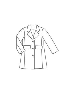 Manteau pour enfant en bouclé n°130 | Burda Style 10/23