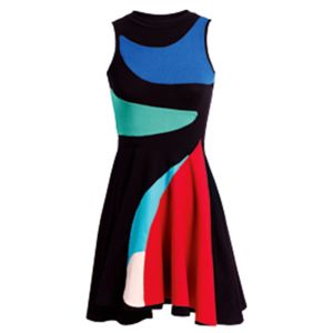 Robe : customisation color-block