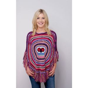 Poncho au crochet de Burda Créatif Maille et Tricot 2015