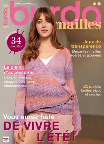 Burda Mailles n°22 | "Vous aurez hâte de vivre l'été" | e-magazine
