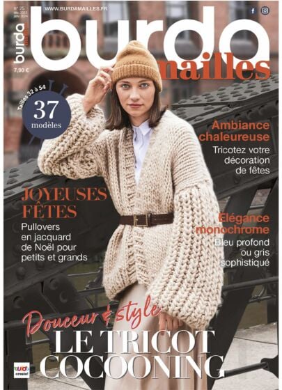 Burda Mailles n°25 | "Le tricot cocooning"