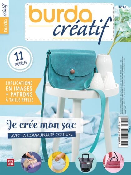 Burda Créatif "Je crée mon sac avec la communauté couture"