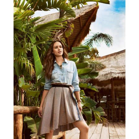 Jupe n°101 de Burda Style Mars 2015