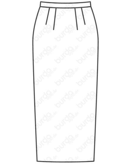 Jupe portefeuille n°101 de Burda Style Août 2017
