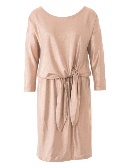 Robe nouée n°102 de Burda Style Octobre 2016