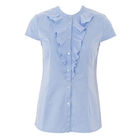 Chemisier à jabot n°103 de Burda Style Aout 2016