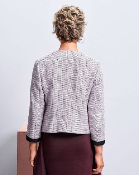 Veste boîte n°103 de Burda Style Décembre 2017