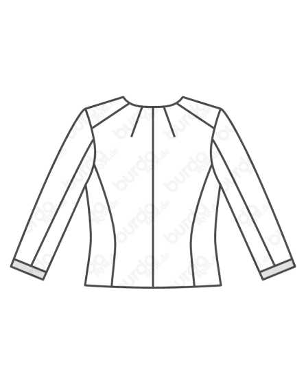 Veste boîte n°103 de Burda Style Décembre 2017