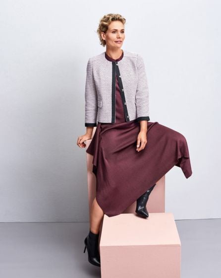 Veste boîte n°103 de Burda Style Décembre 2017