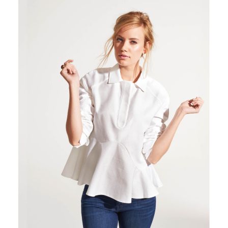 Chemisier n°104 de Burda Style Février 2015