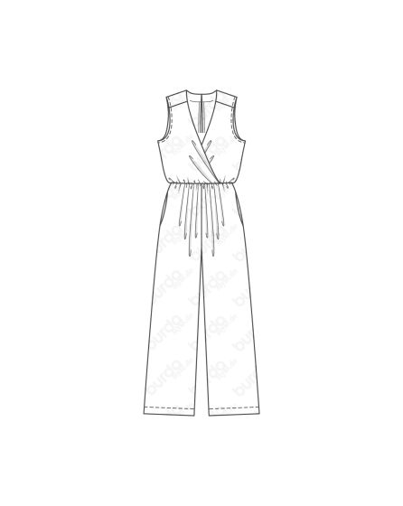 Jumpsuit n°104 de Burda Style Mai 2017