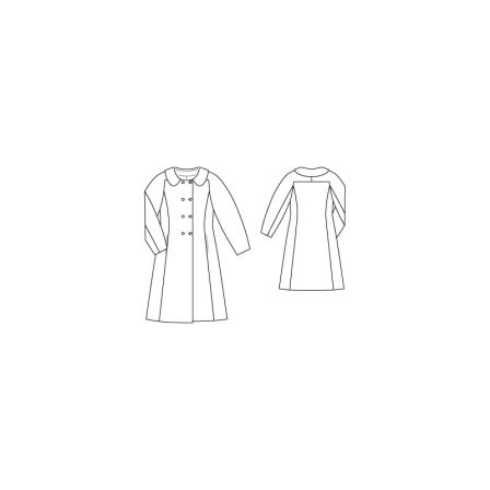 Manteau croisé n°104