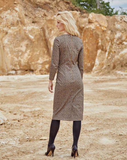 Robe n°105 de Burda Style Octobre 2017