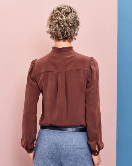 Chemisier n°105 de Burda Style Décembre 2017
