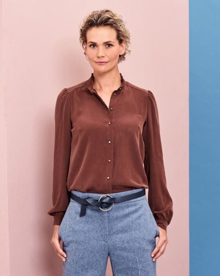 Chemisier n°105 de Burda Style Décembre 2017