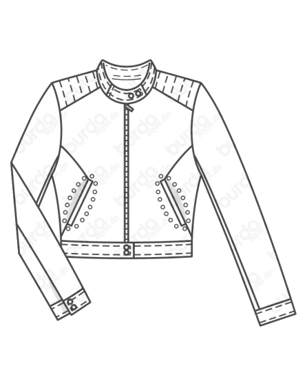 Blouson n°105 de Burda Style Septembre 2017