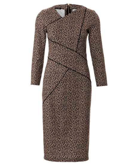 Robe n°105 de Burda Style Octobre 2017