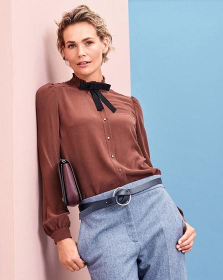 Chemisier n°105 de Burda Style Décembre 2017