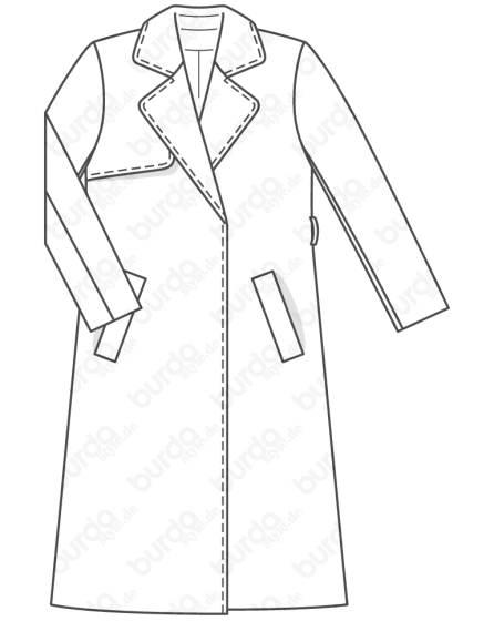 Trench n°105 de Burda Style Février 2019