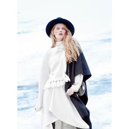 Pull à franges n°106 de Burda Style Janvier 2015