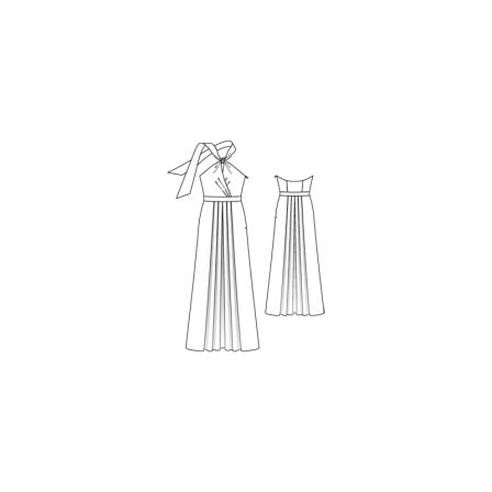 Robe n°106 de Burda Style Juin 2016