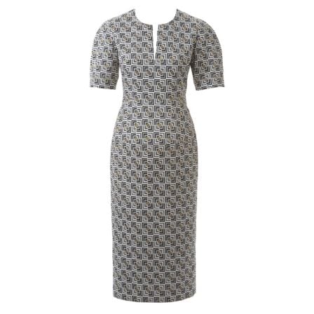 Robe motif foulard n°106 de Burda Style Décembre 2014