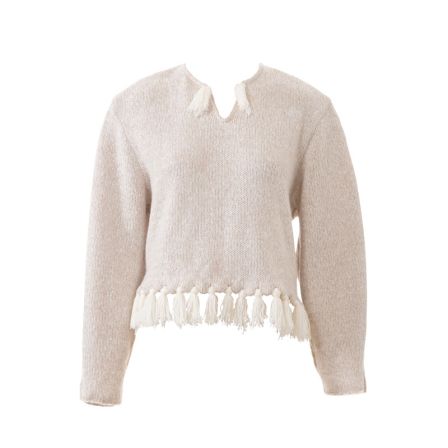 Pull à franges n°106 de Burda Style Janvier 2015