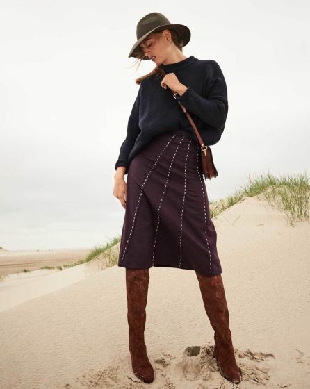 Jupe n°106 de Burda Style Novembre 2017