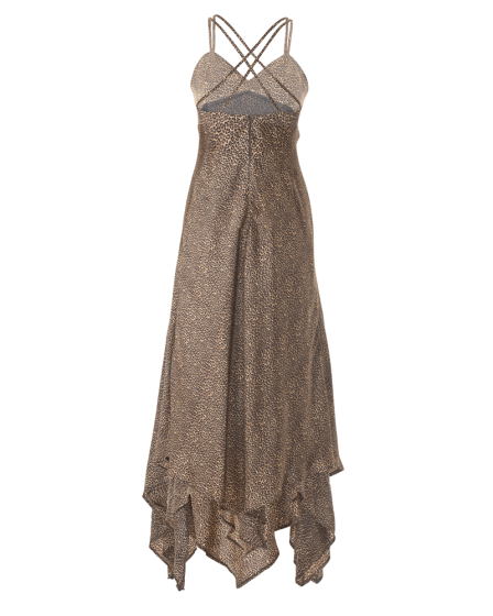 Robe à pointes n°107 de Burda Style Juin 2017