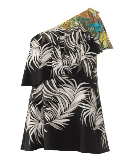 Top asymétrique n°107 de Burda Style Mai 2017