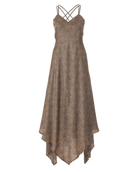 Robe à pointes n°107 de Burda Style Juin 2017